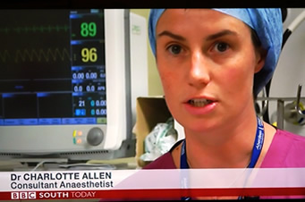 Dr Charlotte Allen Consultant Anaesthetist